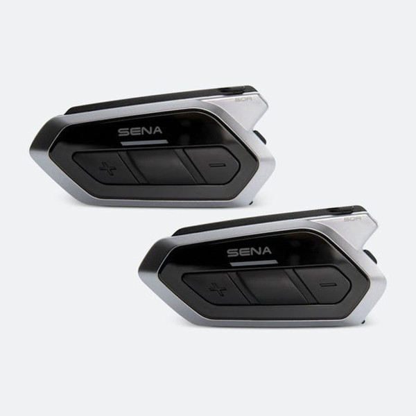 SENA Sena Motorcycle Bluetooth Mesh Communication System 50R-02D Dual Pack